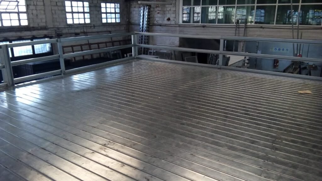Entrepiso metalico tablillas