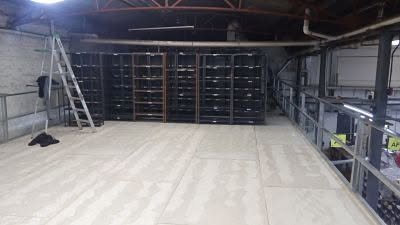 entrepiso metalico de placa cementicia