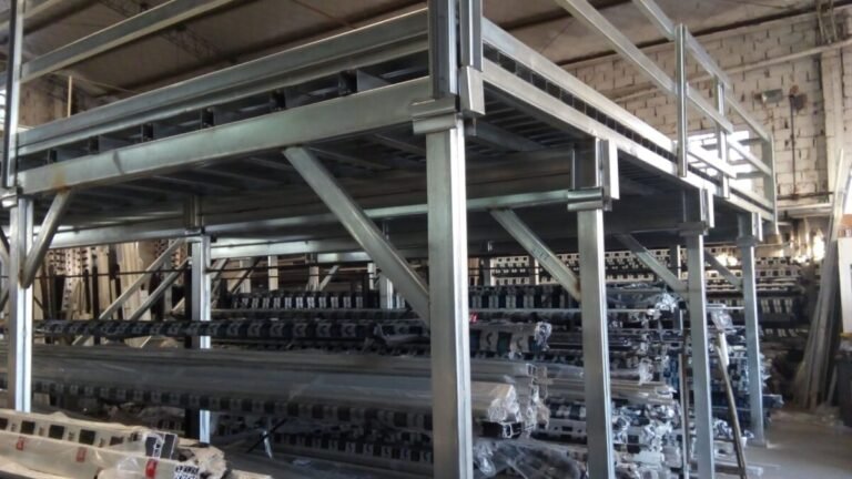 Entrepiso metalico de tablillas galvanizadas