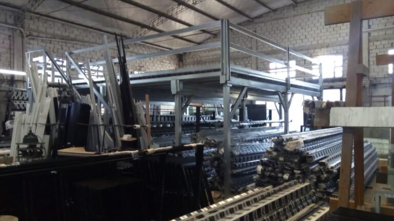 Entrepiso metalico de tablillas galvanizadas
