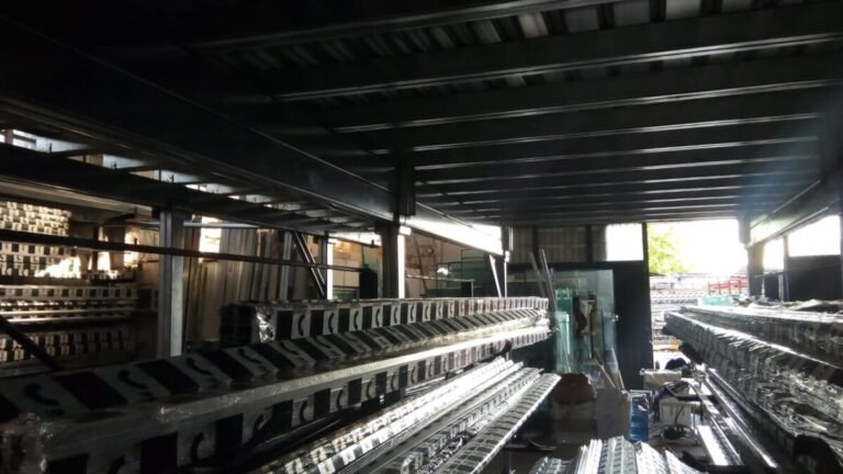 Entrepiso metalico de tablillas galvanizadas