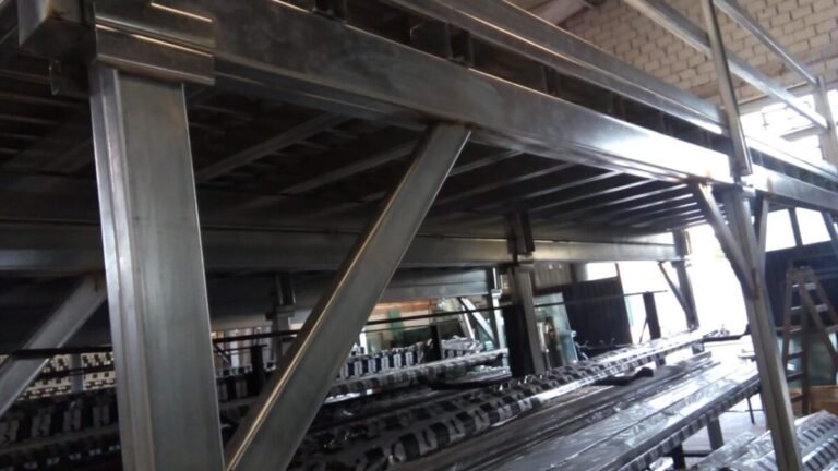 Entrepiso metalico de tablillas galvanizadas