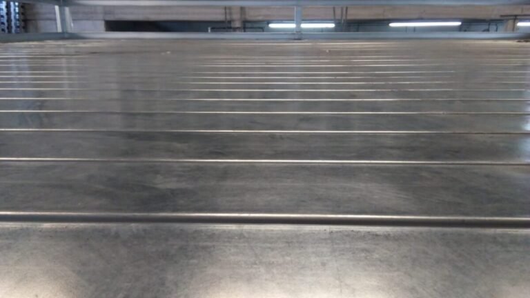 Entrepiso metalico de tablillas galvanizadas